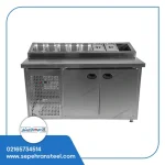 تاپینگ آماده سازی پیتزا (دو درب)