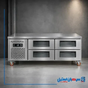 یخچال و فریزر زیر گریل