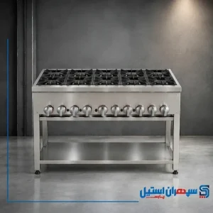 اجاق ده شعله پایه دار