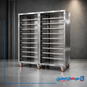 ترولی حمل سیخ کباب اماده