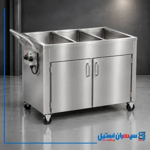 ترولی گرم بیمارستانی