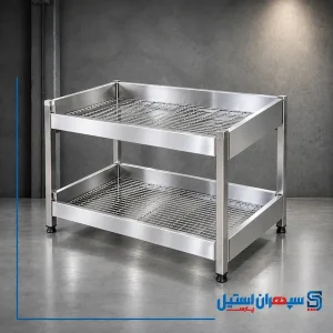 قفسه بندی سیب زمینی و پیاز