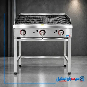 گریل ایستاده 90 ذغالی