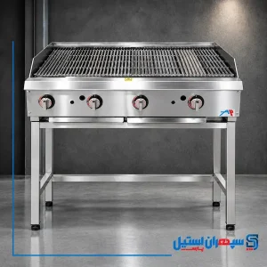 گریل ذغالی پایه دار