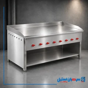 گریل صفحه روغنی مبله